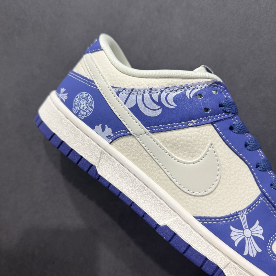  
【定制版】Nike SB Dunk Low 克罗心系列 马蹄印花白勾 周年高端定制 低帮休闲板鞋
