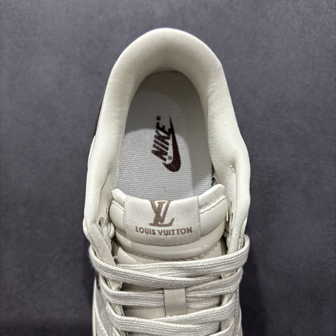  
【定制版】Nike SB Dunk Low LV联名 红尾巧克力 周年高端定制 低帮休闲板鞋
#定