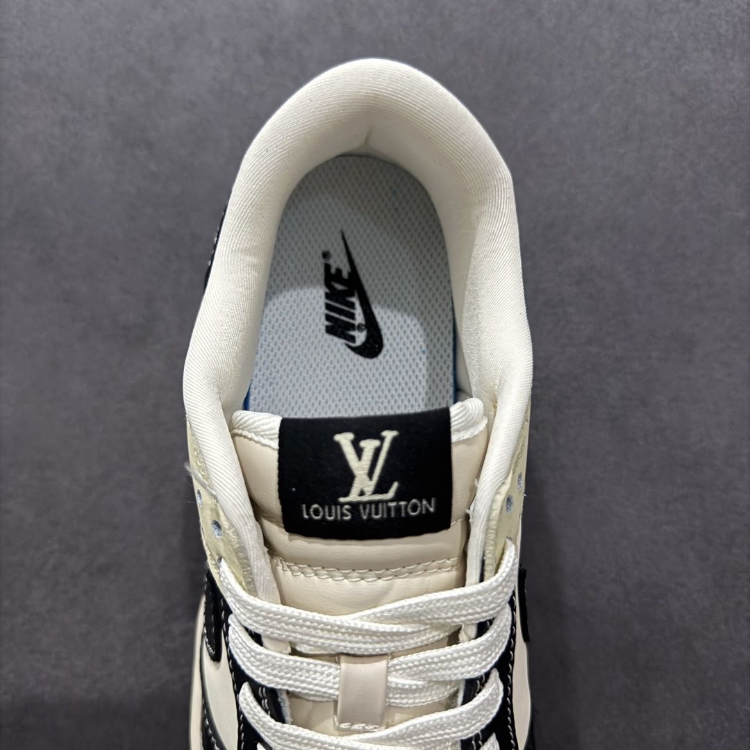  
【定制版】Nk SB Dunk Low LV联名-摩卡米黑周年高端定制 低帮休闲板鞋
#高端定制鞋盒