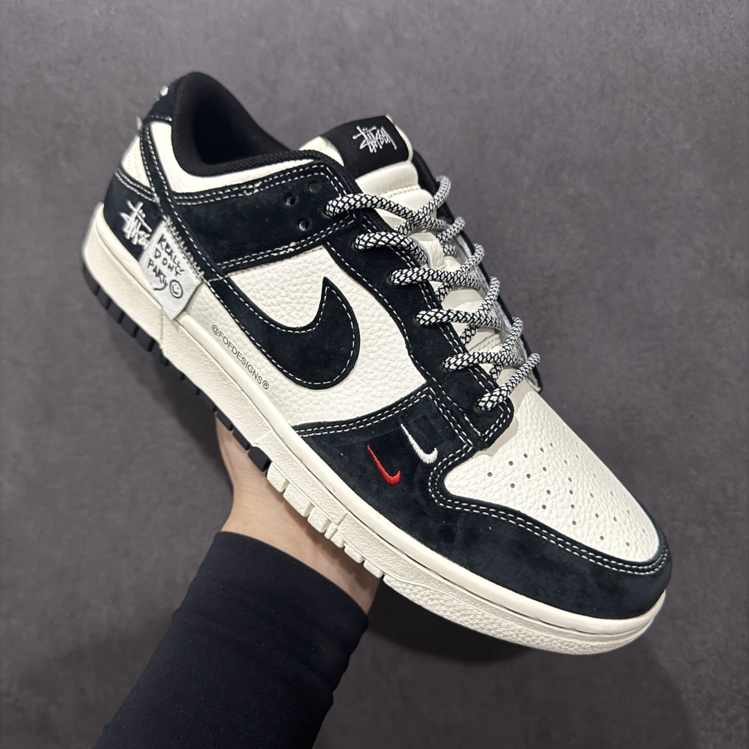  
【定制版】Nike SB Dunk Low x Stussy 黑白双小钩满天星
纯原大厂出品 极力推