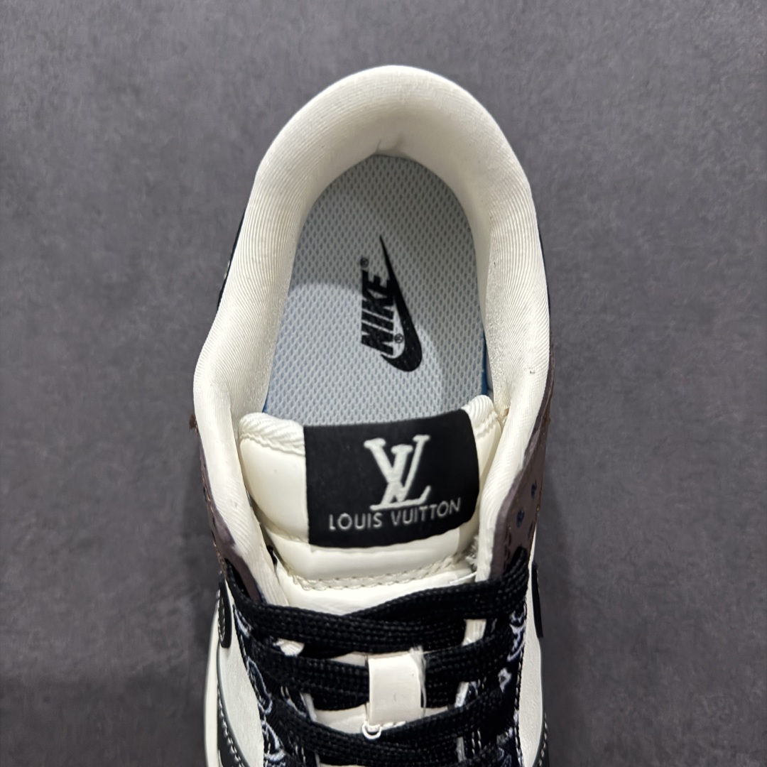  
【定制版】Nk SB Dunk Low LV联名腰果花-棕色摩卡周年高端定制 低帮休闲板鞋
#高端定