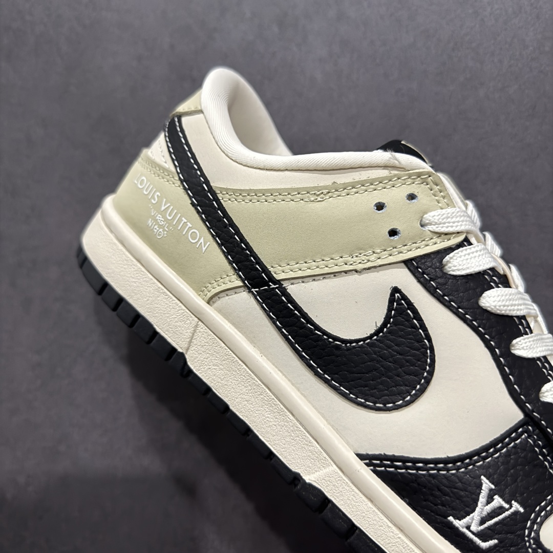  
【定制版】Nk SB Dunk Low LV联名-摩卡米黑周年高端定制 低帮休闲板鞋
#高端定制鞋盒