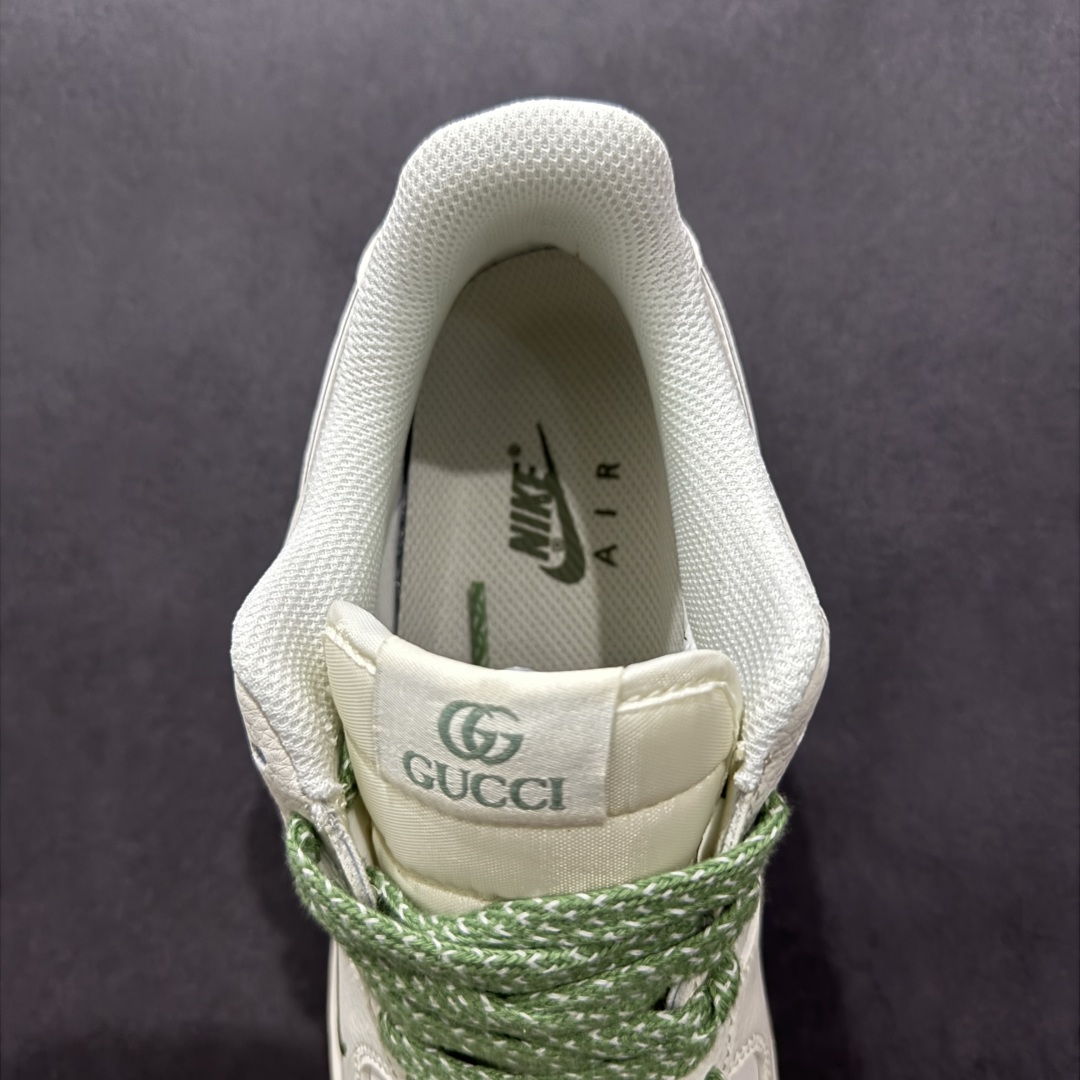  
【定制版】Nike Air Force 1 Low 07 x GUCCI 白绿小钩满天星
原楦头原纸