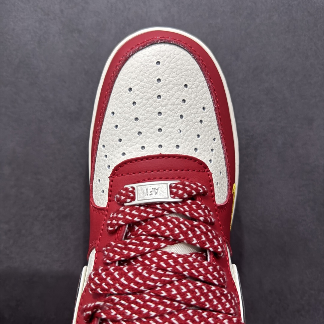  
【定制版】Nike Air Force 1 Low 07 白红金小钩
原楦头原纸板 打造纯正低帮空军