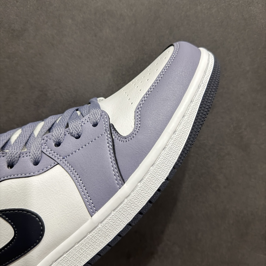 【纯原K版】Air Jordan AJ1 Mid 中帮 白黑紫 DQ8426-145