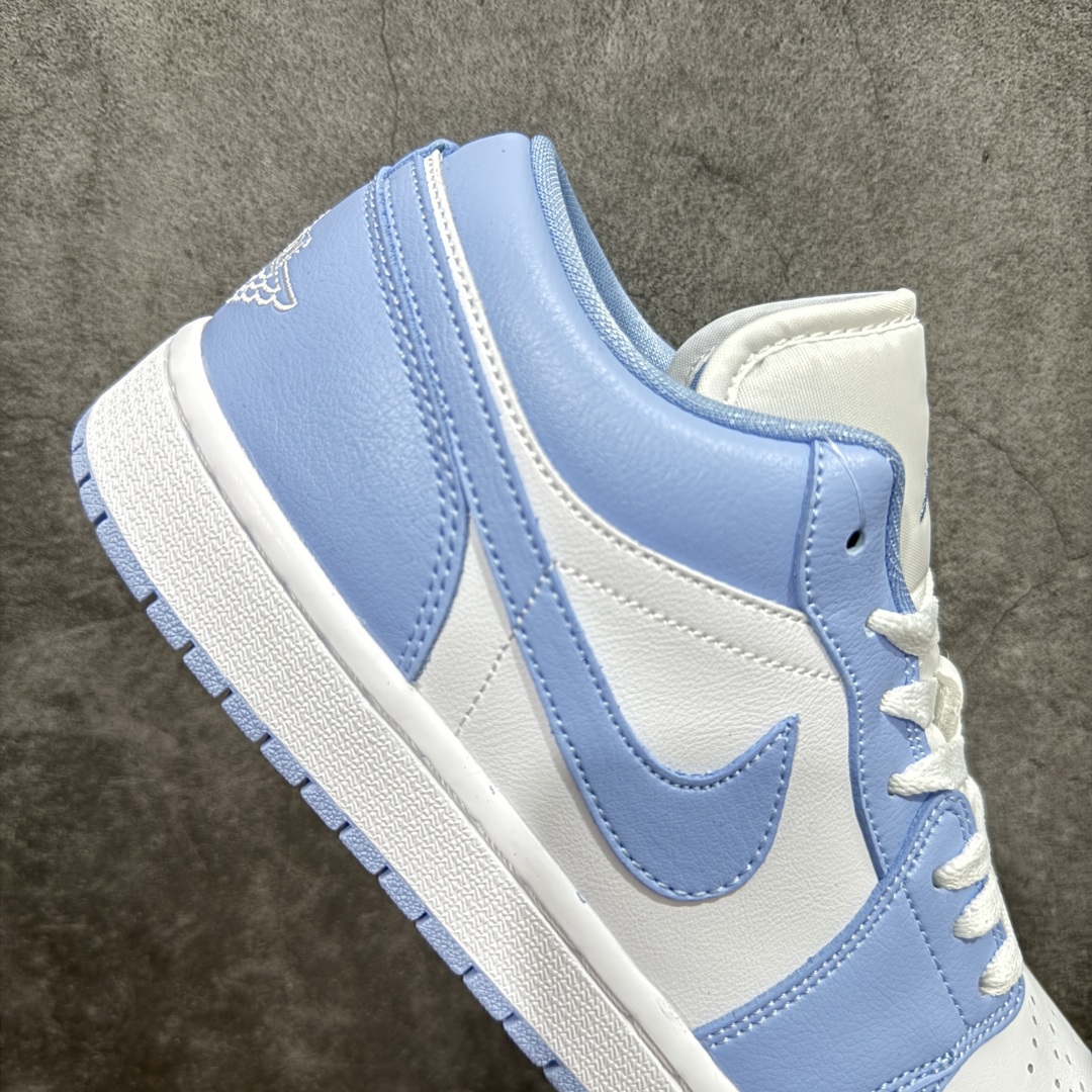 200  【K版】Air Jordan AJ1 Low 低帮白蓝 DC0774-142