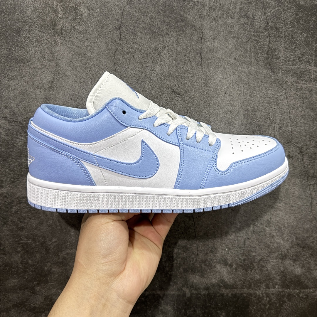 200  【K版】Air Jordan AJ1 Low 低帮白蓝 DC0774-142