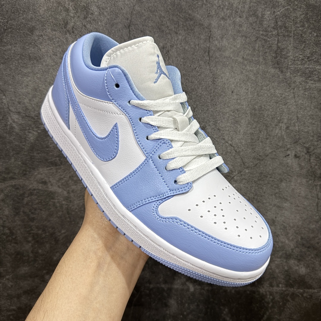 200  【K版】Air Jordan AJ1 Low 低帮白蓝 DC0774-142