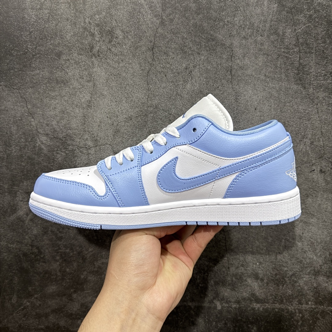 200  【K版】Air Jordan AJ1 Low 低帮白蓝 DC0774-142