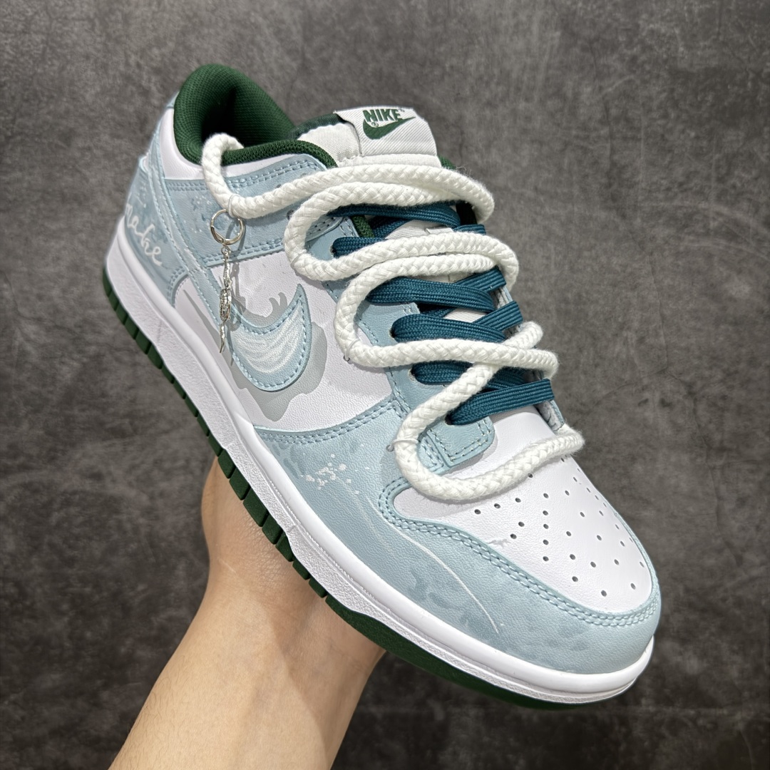 280  【YC纯原】Nike Dunk Low 灵蛇祥瑞 高级解构渲染 白蓝 低帮休闲板鞋 DD1391-101