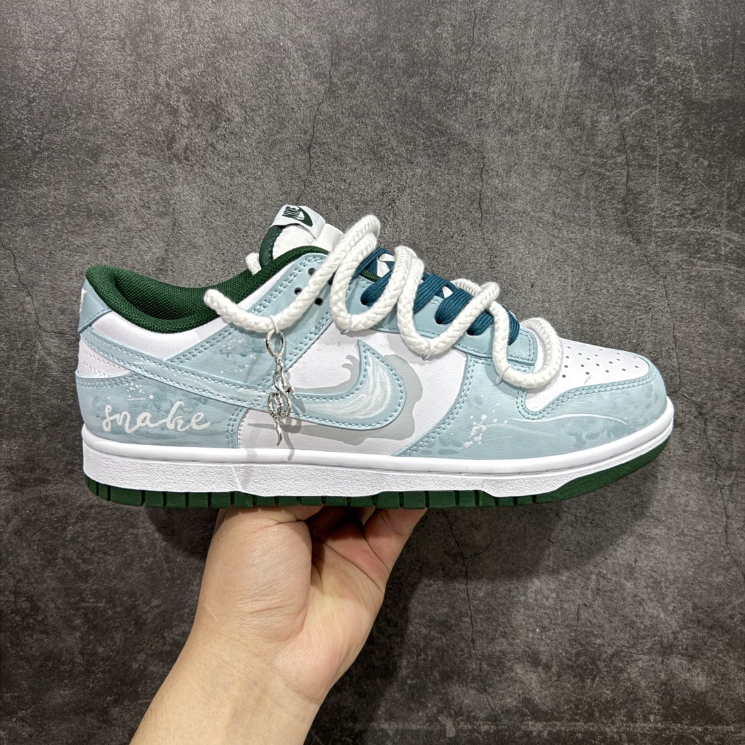 280  【YC纯原】Nike Dunk Low 灵蛇祥瑞 高级解构渲染 白蓝 低帮休闲板鞋 DD1391-101
