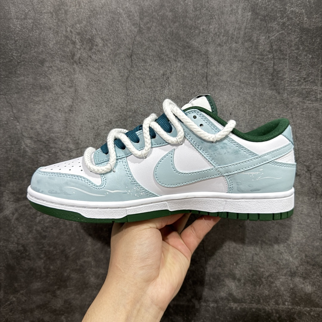 280  【YC纯原】Nike Dunk Low 灵蛇祥瑞 高级解构渲染 白蓝 低帮休闲板鞋 DD1391-101