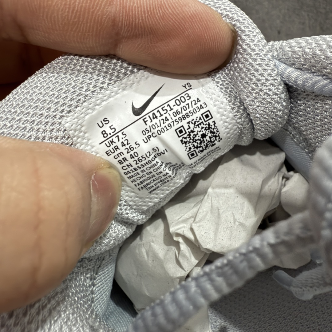 图片[7]-【Mok纯原】NK Zoom Vomero 5 佛莫罗5代系列经典复古运动慢跑鞋 灰色 FJ4151-003 市售最强天花板‼️ 前后掌均有气垫加持 市场唯一正品的色卡 高频 组合大底的顶级产物！ 原装档案原数据纸版楦型 采用正确色卡 合成革饰片组合双层网眼布鞋面材质 升级正确后跟TPU加固#耐弯折热塑框架支撑鞋身 正确4层组织中底搭载EVA轻量缓震(中底带有Zoom气垫加持 区别市面版本!!)#嵌入双层革新物料鞋垫,外置防滑耐磨橡胶底片 复古气质十足❗️ 尺码：35.5-46-选品中心