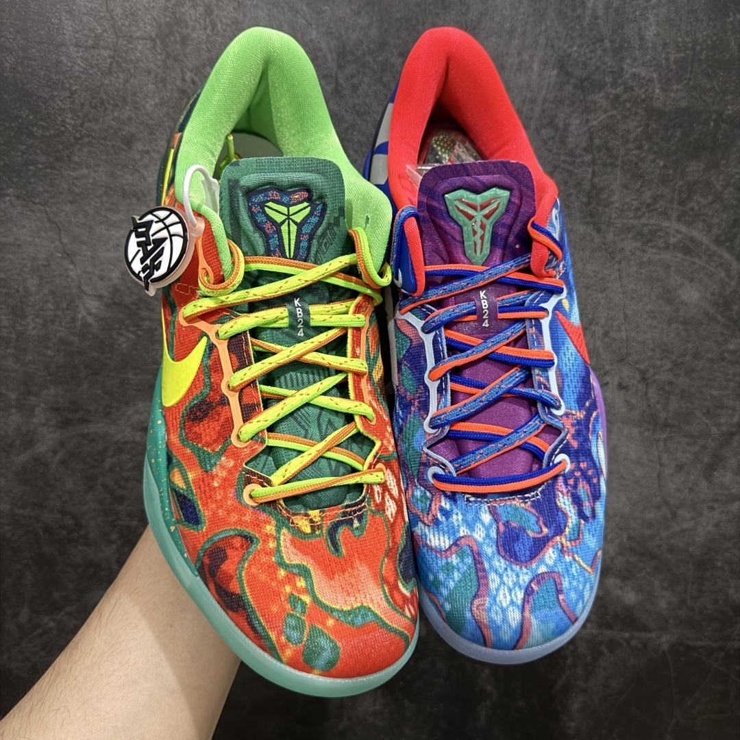 NK Zoom Kobe Ⅷ System 科比8代复刻实战运动低帮文化篮球鞋 鸳鸯配色 HM962