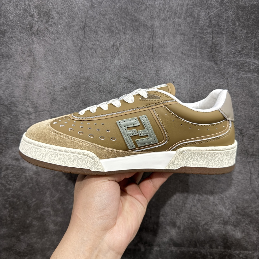 360  【广东纯原版本】Fendi芬迪match系列 情侣款 FENDI Match系带运动鞋