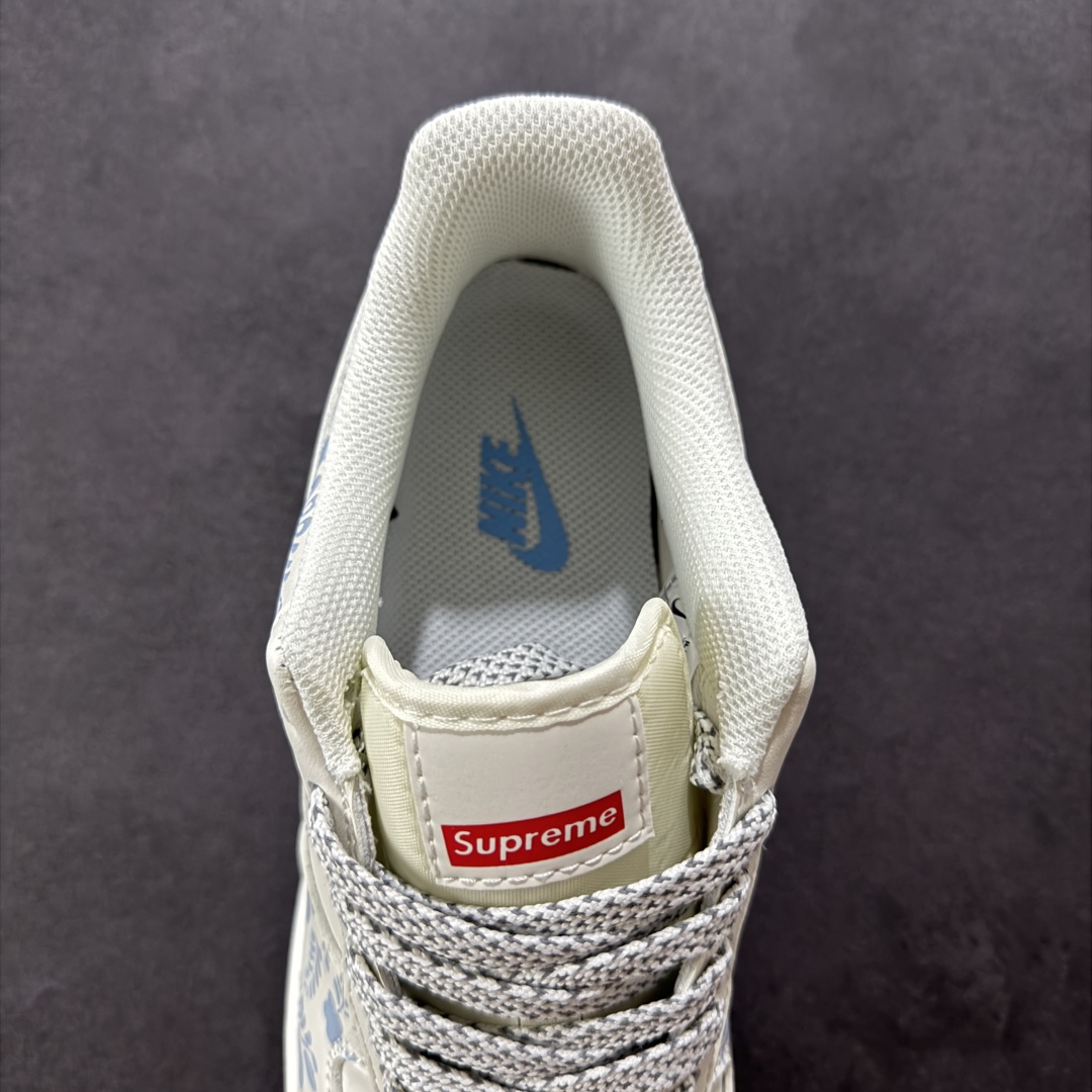 260  【定制版】Nike Air Force 1'07 Low Supreme联名 青花 空军一号低帮休闲板鞋 XX3168-137