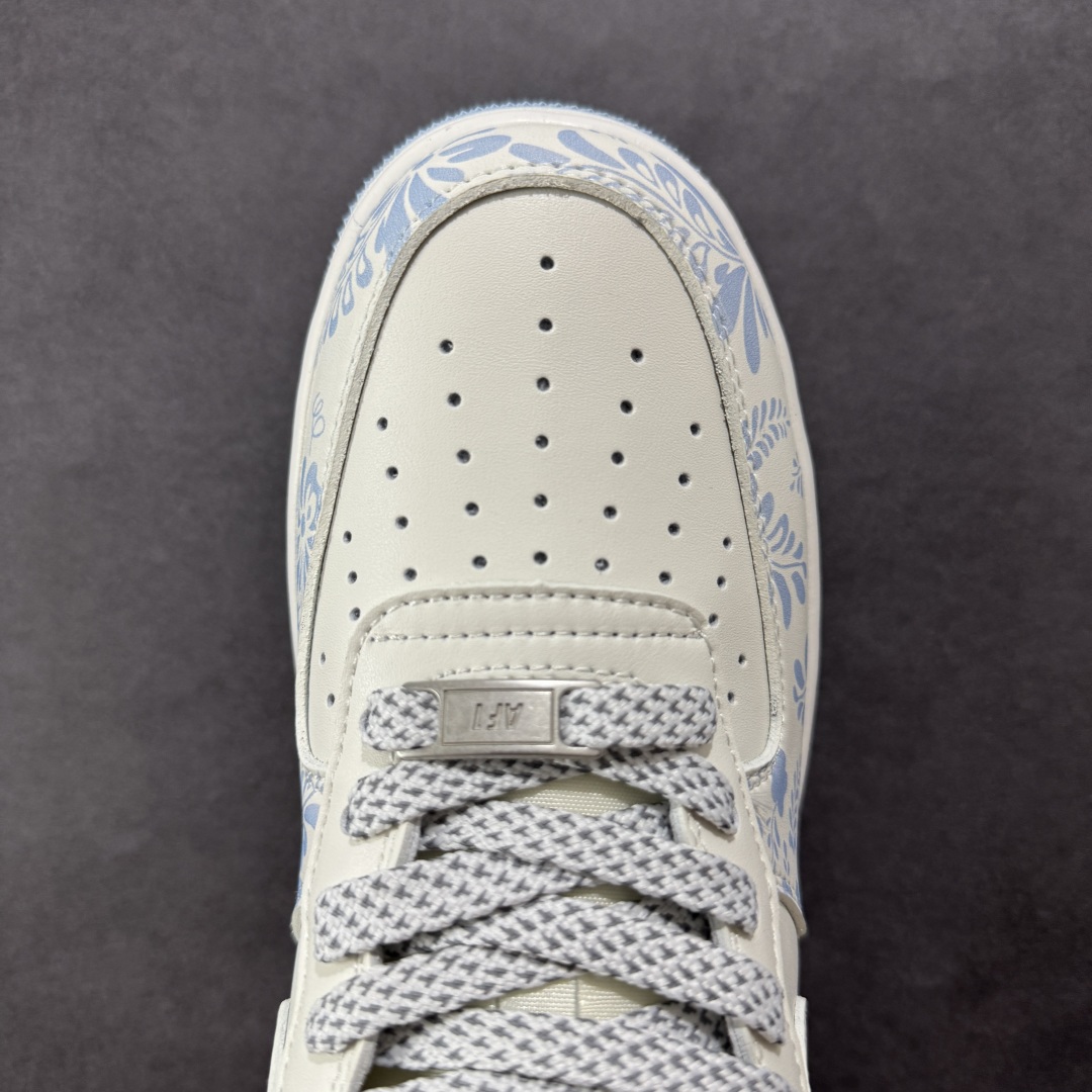 260  【定制版】Nike Air Force 1'07 Low Supreme联名 青花 空军一号低帮休闲板鞋 XX3168-137