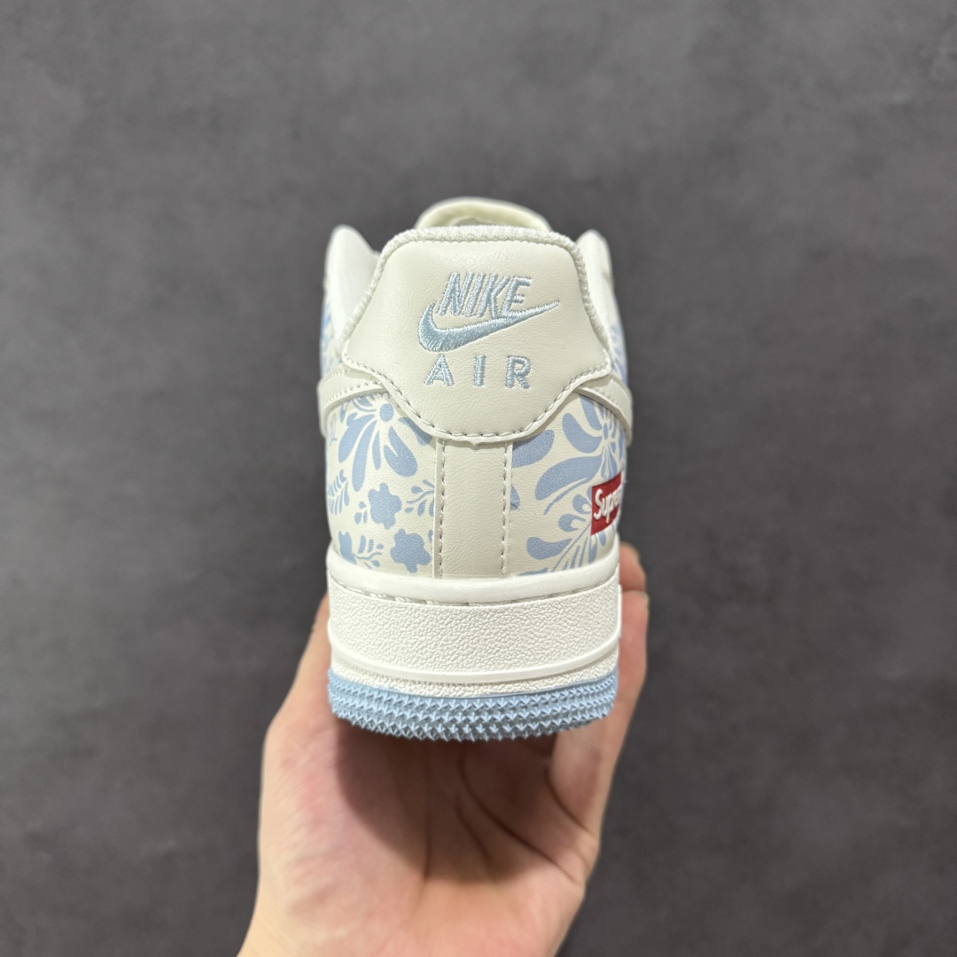 260  【定制版】Nike Air Force 1'07 Low Supreme联名 青花 空军一号低帮休闲板鞋 XX3168-137