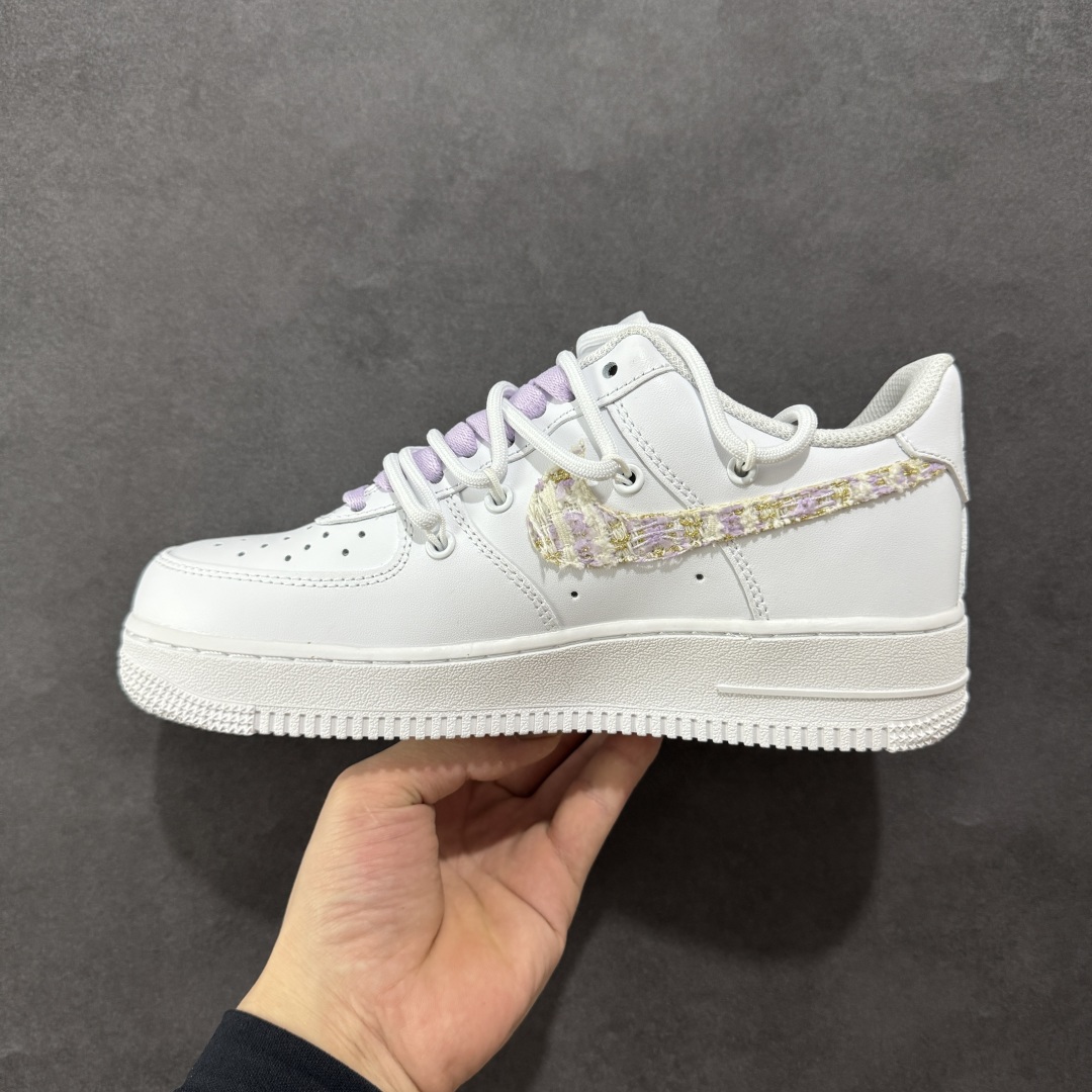 260  【定制版】Nike Air Force 1'07 Low 紫色小香风 空军一号低帮休闲板鞋 DH9999-556