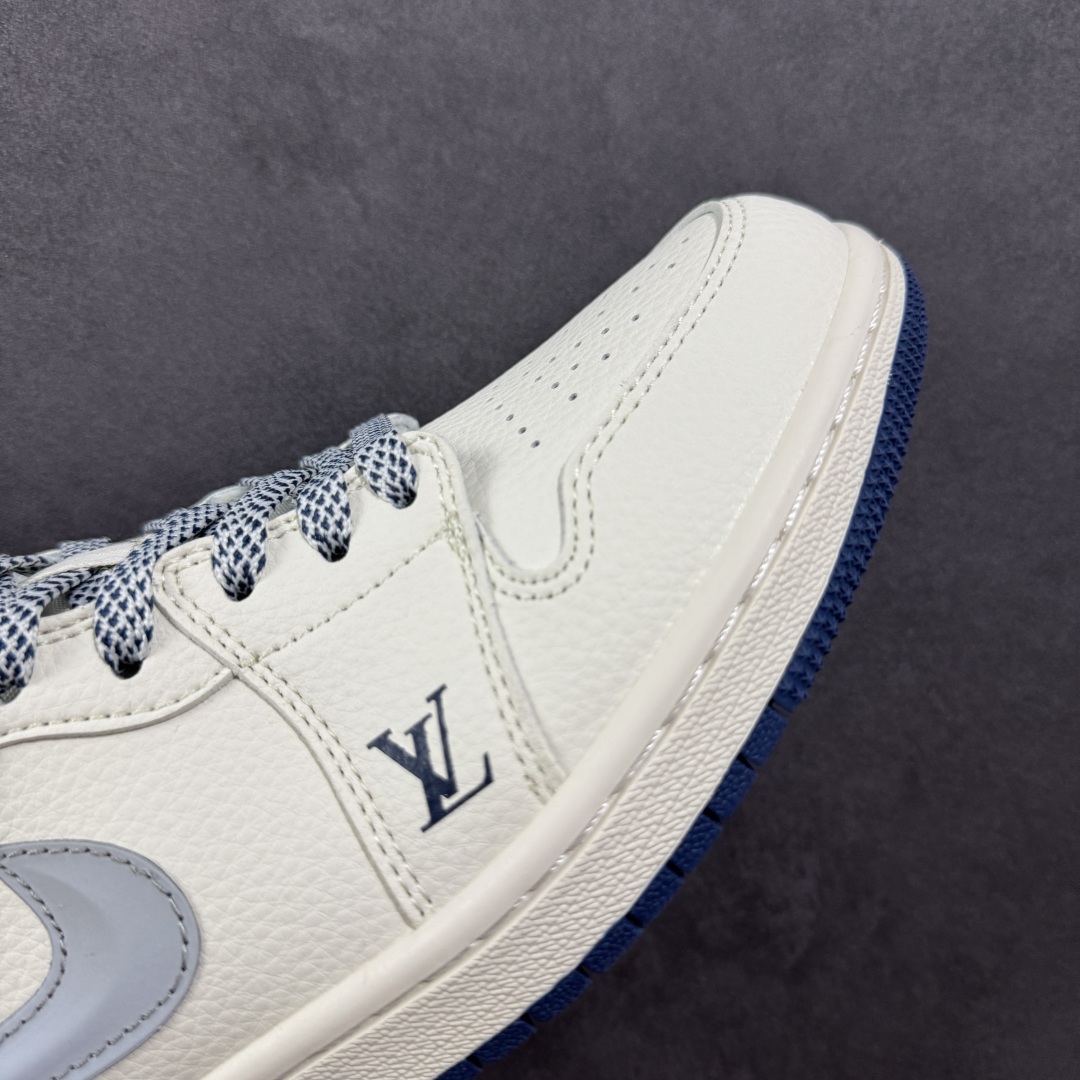 280  【定制版】Air Jordan 1 Low AJ1 乔1 LV联名 烟灰立体勾 高端定制 低帮复古篮球鞋 XS6086-557