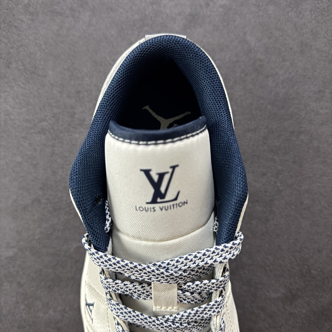 280  【定制版】Air Jordan 1 Low AJ1 乔1 LV联名 烟灰立体勾 高端定制 低帮复古篮球鞋 XS6086-557
