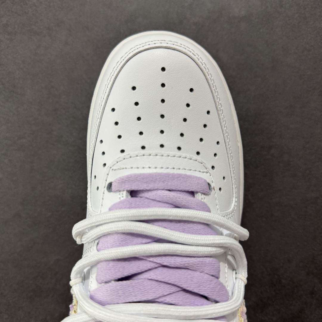 260  【定制版】Nike Air Force 1'07 Low 紫色小香风 空军一号低帮休闲板鞋 DH9999-556