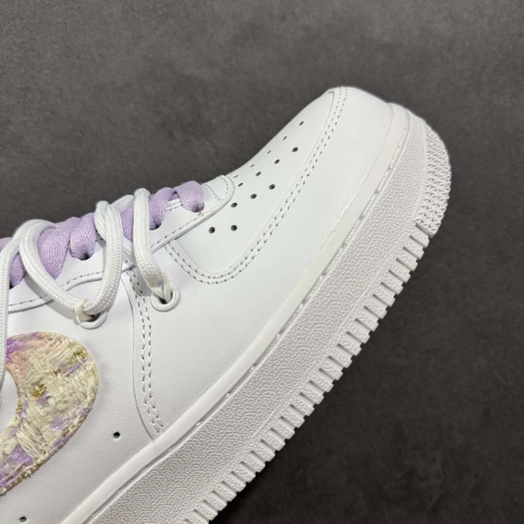 260  【定制版】Nike Air Force 1'07 Low 紫色小香风 空军一号低帮休闲板鞋 DH9999-556