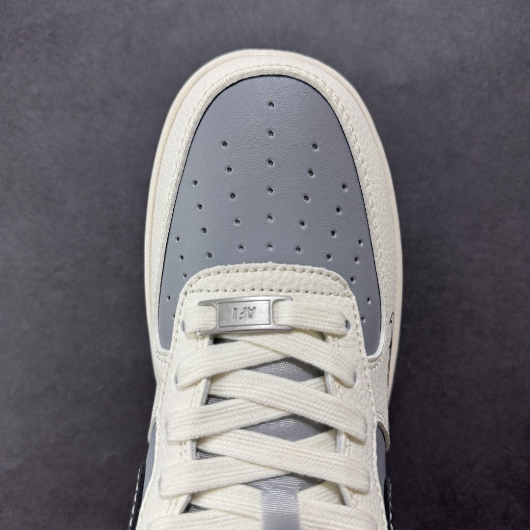 260  【定制版】Nike Air Force 1'07 Low Supreme联名 米灰积木 空军一号低帮休闲板鞋 XS1958-568