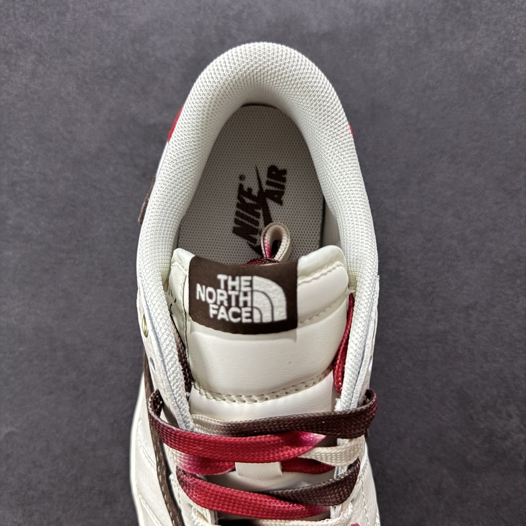 280  【定制版】Travis Scott x Fragment Design x Air Jordan 1 Low OG SP AJ1 乔1 北面联名 米棕小红标 低帮文化休闲板鞋 FC1688-213
