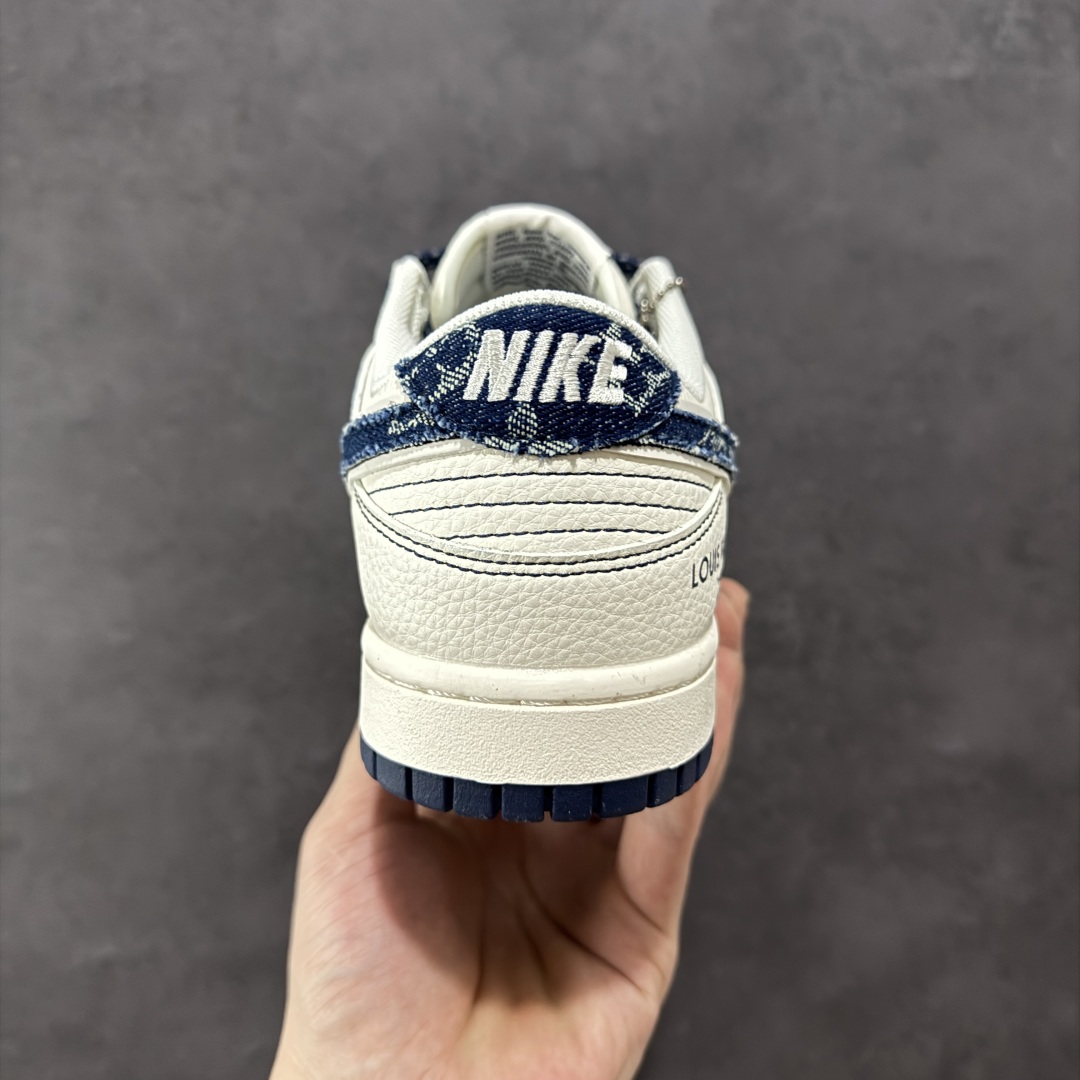 280  【定制版】Nike SB Dunk Low LV联名 深浅蓝 周年高端定制 低帮休闲板鞋 XX3168-142