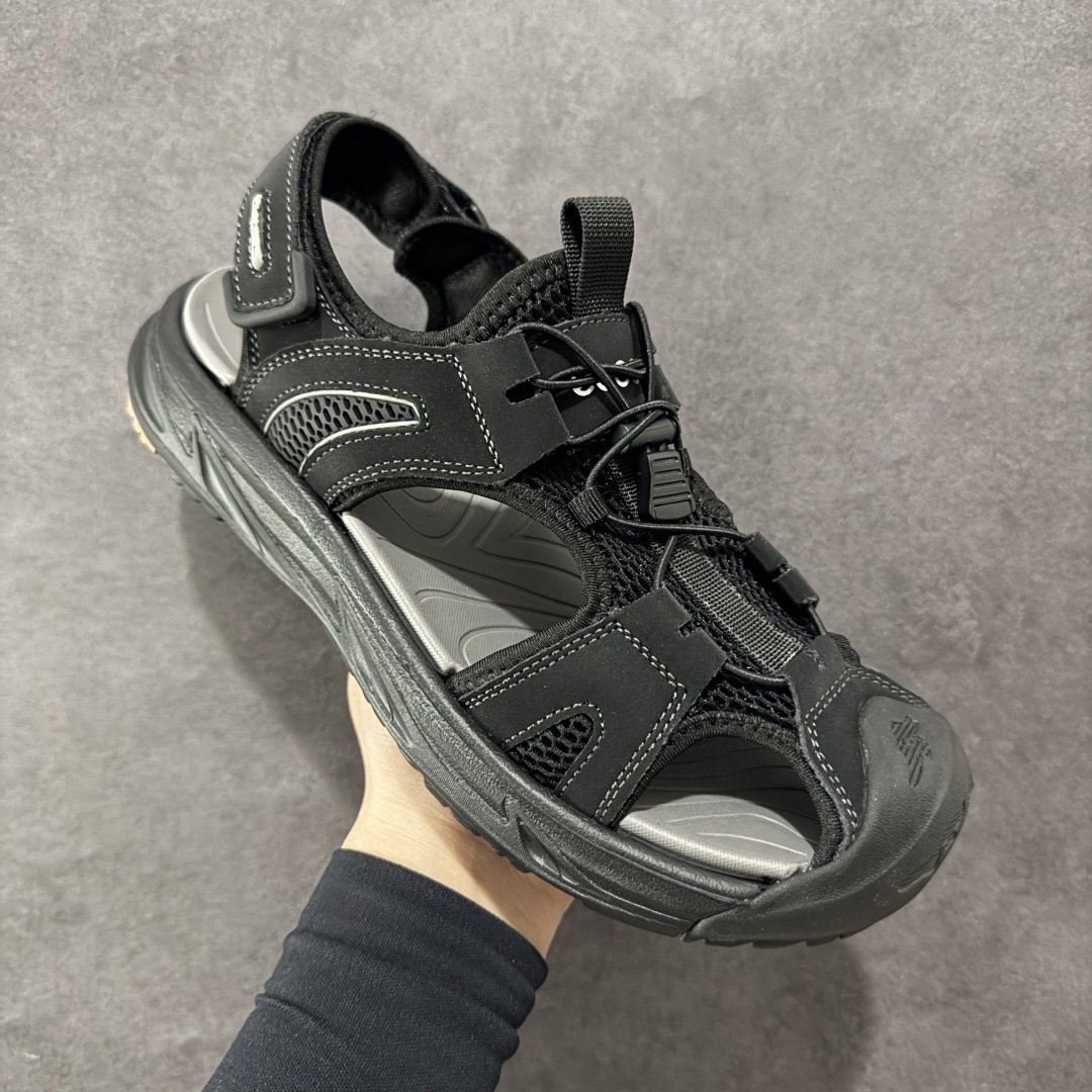 图片[3]-【公司级】ECCO爱步男鞋夏季新款户外凉鞋 沙滩鞋男鞋 越野系列 酷爽夏日出行 褪去厚重和繁琐的束缚 百看不厌的拼接鞋面，个性走势畅游盛夏 鞋面采用抽绳扣，适应各种脚型 防撞鞋头构造 橡胶半包结构 形成防撞保护 避免磕碰 采用MD按摩垫脚，U型结构包裹脚跟缓解疲劳 后跟魔术贴条 粘合强防止掉脚 回弹轻便鞋底 耐磨抗老化，具有较强抓地性和耐磨性，稳固支撑 尺码：38 39 40 41 42 43 44 45（皮鞋码）-选品中心