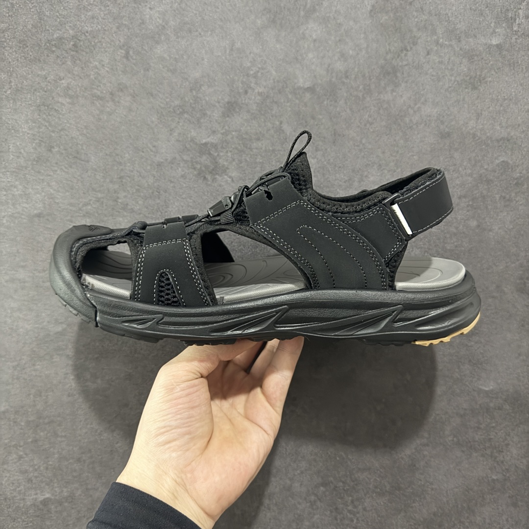 图片[2]-【公司级】ECCO爱步男鞋夏季新款户外凉鞋 沙滩鞋男鞋 越野系列 酷爽夏日出行 褪去厚重和繁琐的束缚 百看不厌的拼接鞋面，个性走势畅游盛夏 鞋面采用抽绳扣，适应各种脚型 防撞鞋头构造 橡胶半包结构 形成防撞保护 避免磕碰 采用MD按摩垫脚，U型结构包裹脚跟缓解疲劳 后跟魔术贴条 粘合强防止掉脚 回弹轻便鞋底 耐磨抗老化，具有较强抓地性和耐磨性，稳固支撑 尺码：38 39 40 41 42 43 44 45（皮鞋码）-选品中心