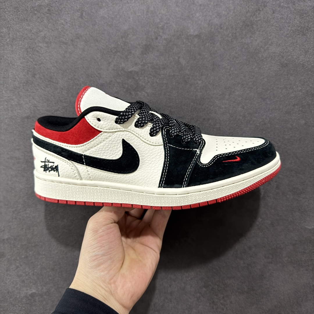 260  【定制版】Nike Air Jordan 1 Low x 斯图西联名 AJ1乔1低帮休闲板鞋 XS6086-006