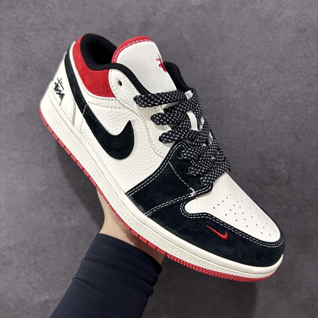 260  【定制版】Nike Air Jordan 1 Low x 斯图西联名 AJ1乔1低帮休闲板鞋 XS6086-006
