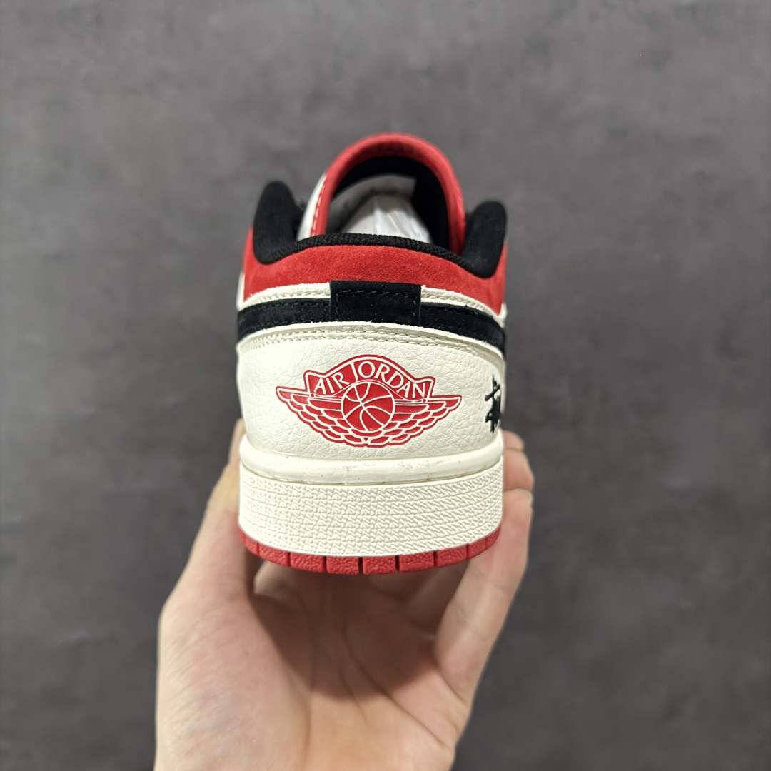 260  【定制版】Nike Air Jordan 1 Low x 斯图西联名 AJ1乔1低帮休闲板鞋 XS6086-006