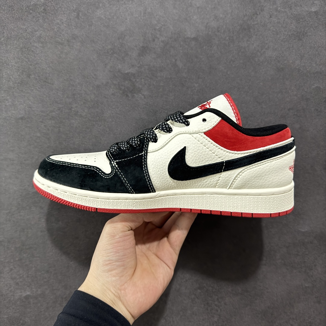 260  【定制版】Nike Air Jordan 1 Low x 斯图西联名 AJ1乔1低帮休闲板鞋 XS6086-006