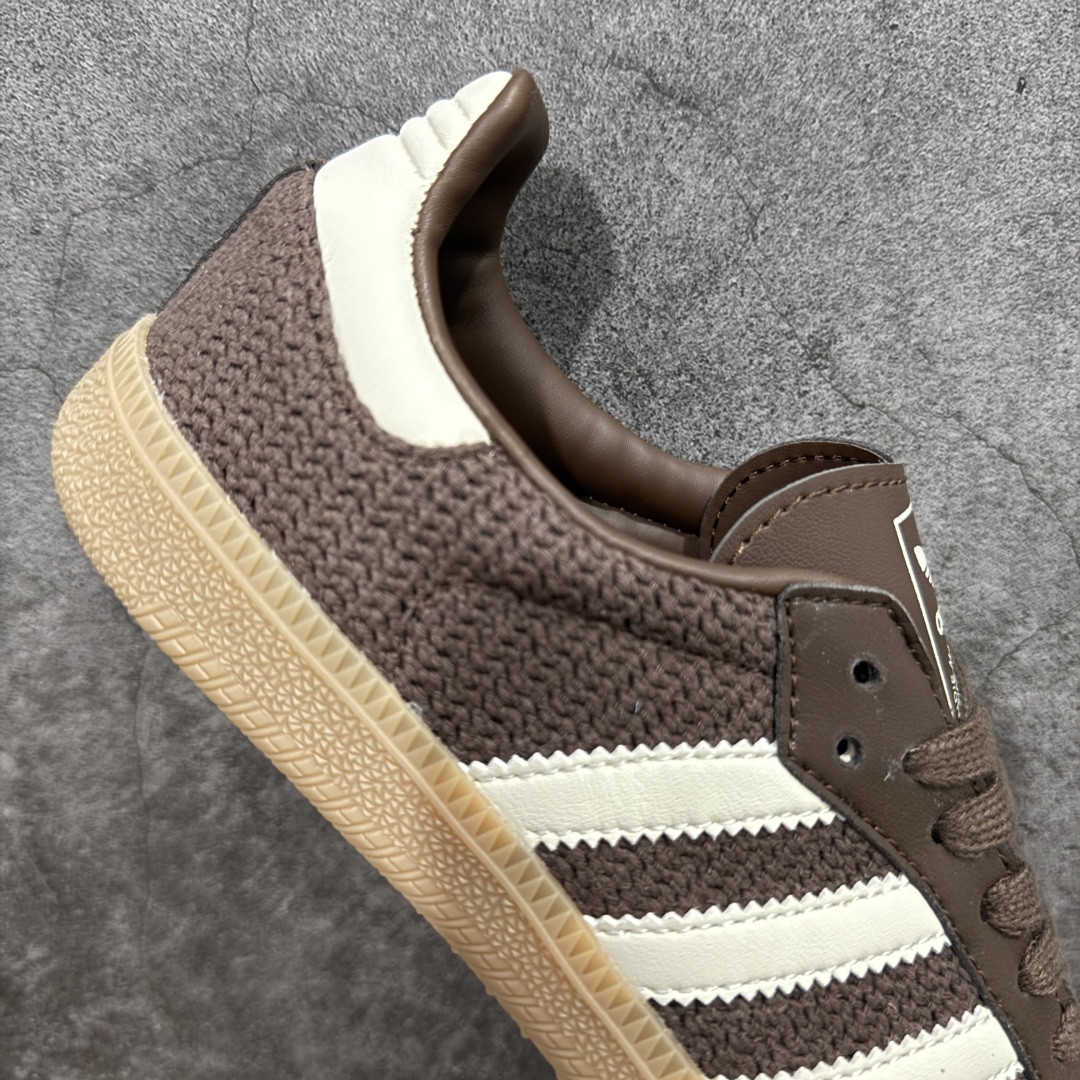  
【正确版】Adidas Samba OG 桑巴舞街头系列德训运动板鞋 
采用固色翻毛皮组合牛剖革鞋面