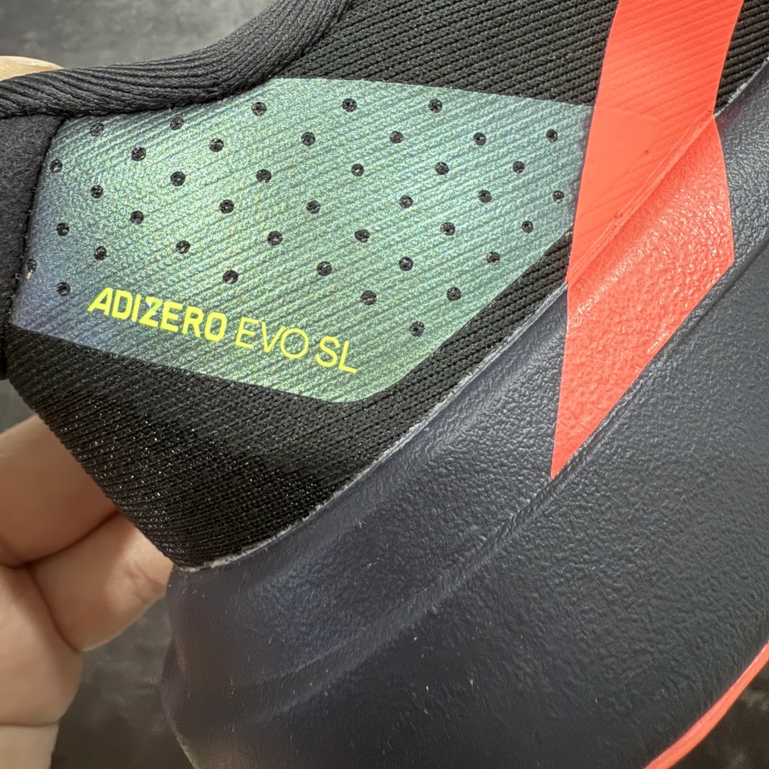 【渠道纯原】AD Adizero Eva SL M 零度进化版系列低帮轻便透气竞速休闲运动慢跑鞋 J