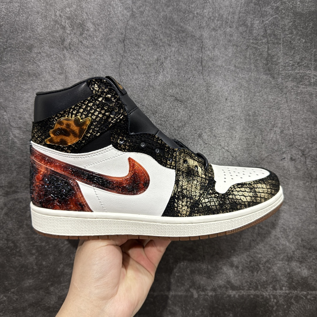 原盒版Air Jordan 1 Retro High XUANWU 高帮 蛇年CNY 玄武 亚洲限定 IB3165-091