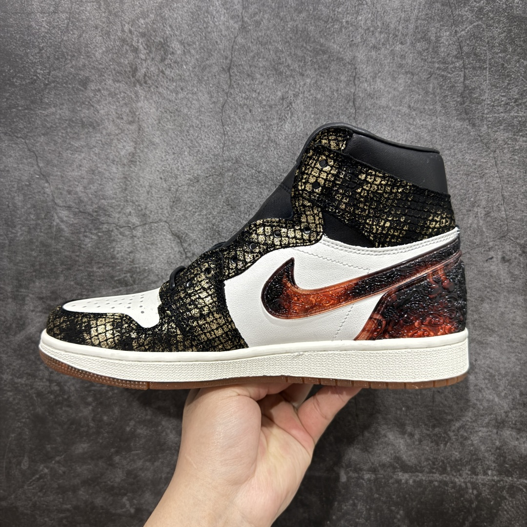 原盒版Air Jordan 1 Retro High XUANWU 高帮 蛇年CNY 玄武 亚洲限定 IB3165-091
