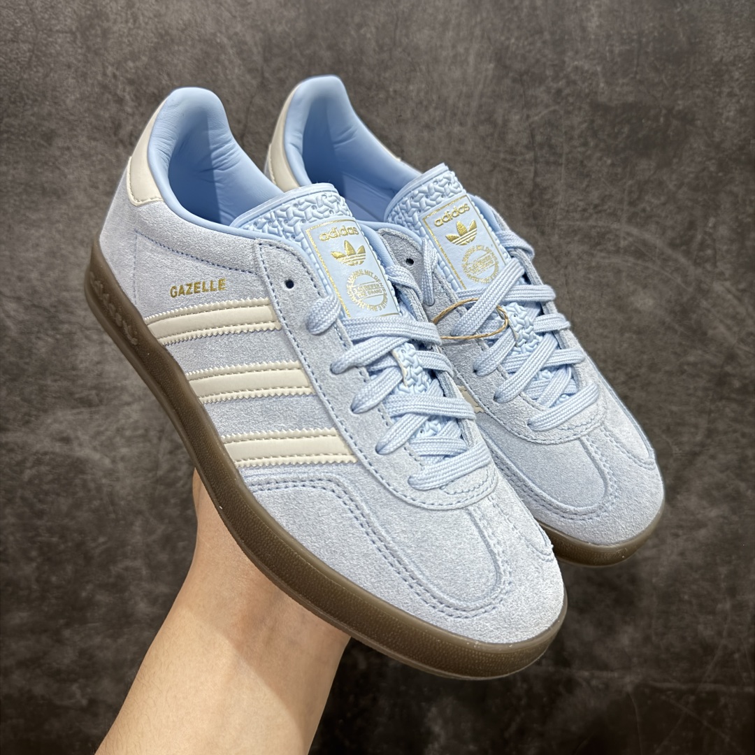  
【纯原版】Adidas Originals Gazelle Indoor  防滑低帮T头德训鞋 GZ