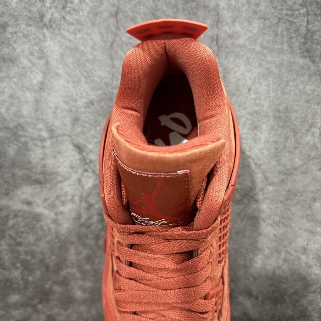 OG纯原Nigel Sylvester x Jordan Air Jordan 4 ”Brick by Brick”BIKE 红砖 橙棕
