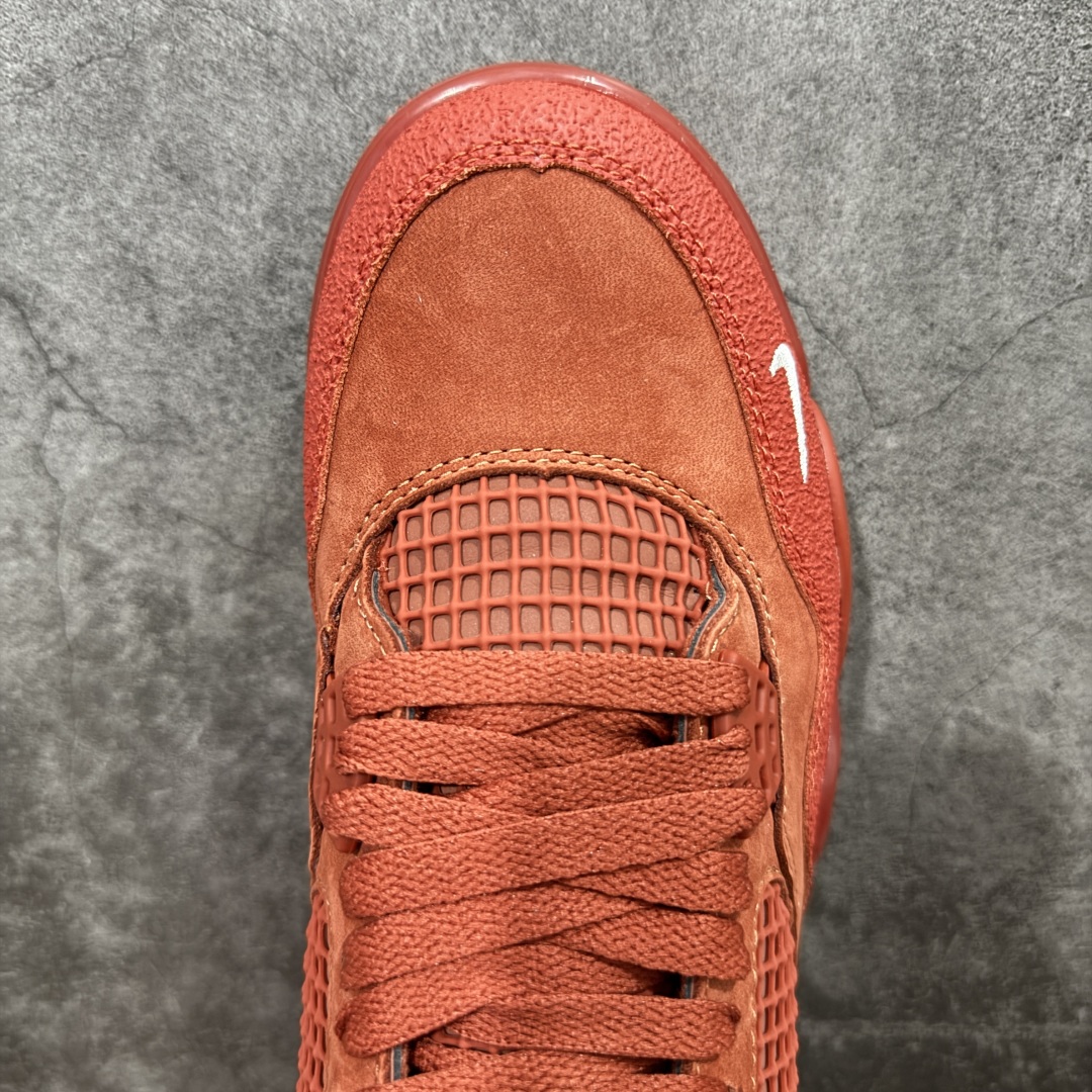 OG纯原Nigel Sylvester x Jordan Air Jordan 4 ”Brick by Brick”BIKE 红砖 橙棕