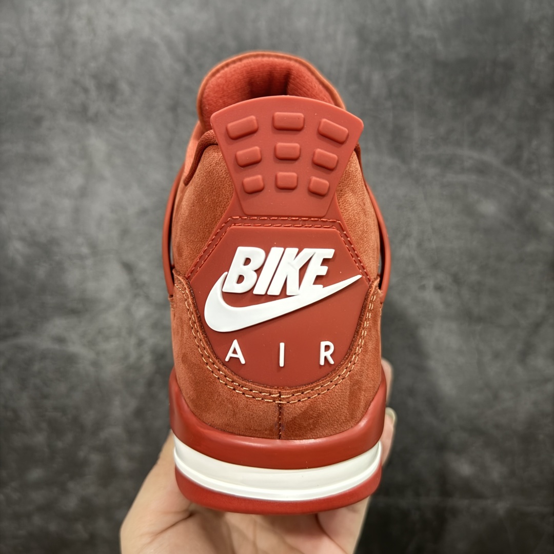 OG纯原Nigel Sylvester x Jordan Air Jordan 4 ”Brick by Brick”BIKE 红砖 橙棕