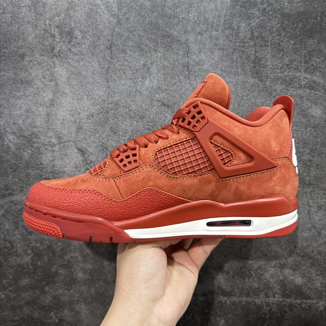 OG纯原Nigel Sylvester x Jordan Air Jordan 4 ”Brick by Brick”BIKE 红砖 橙棕
