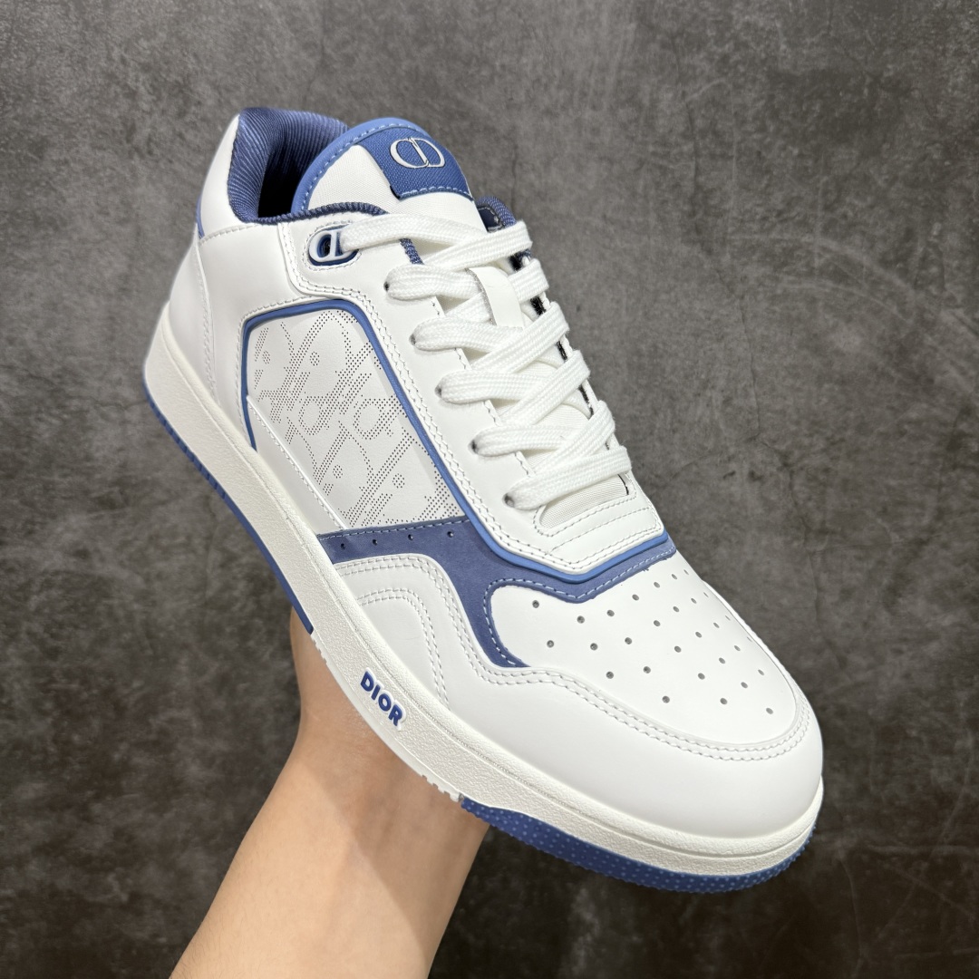 图片[3]-【顶级代购版本】Dior迪奥 B27系列 东莞高端代购版本 原版爆拆一比一完美复刻 做工细节到位 原版全真皮定制材料 超赞 最新元素组合 时尚休闲个性 百搭 ✅面料：原版定制小牛皮+ Oblique老花布 ✅内里：定制透气内里 ✅大底：原版开模TPU组合大底 ✅底厚：3CM ✅包装：全套原版礼盒包装 ✅尺码：35-46-选品中心