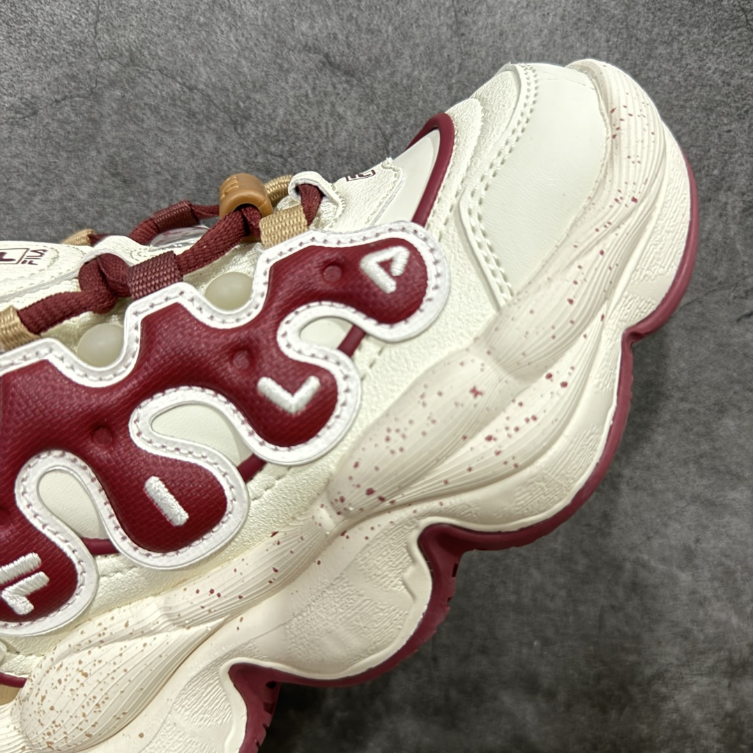  
【绿x版】FILA PEASE 斐乐豌豆鞋舒适百搭防滑耐磨低帮生活休闲鞋老爹鞋    f12WFAR