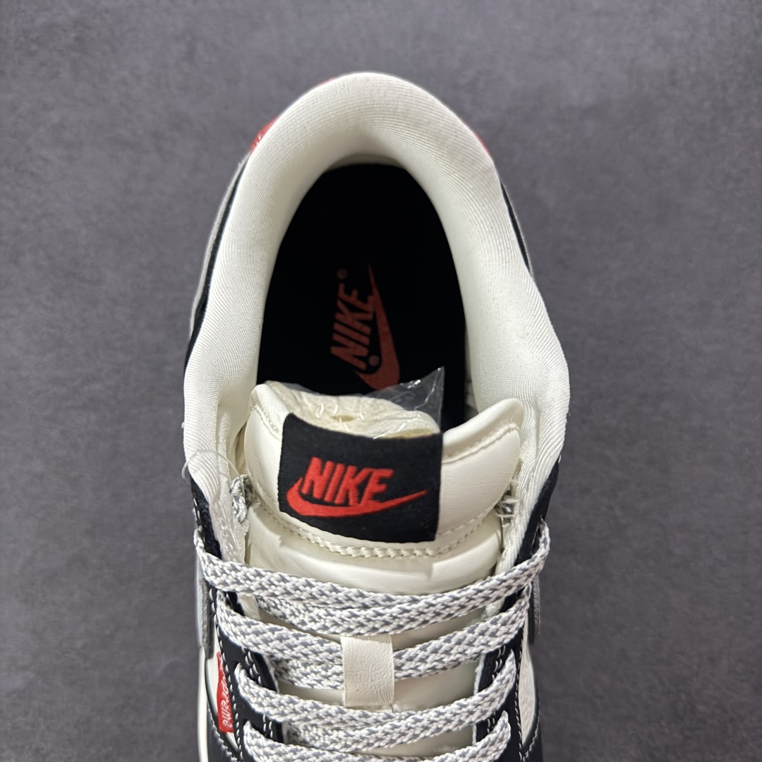 定制版The North FACE x Supreme x Nike Dunk SB Low 北面 x Sup x 耐克 SB 低帮 三方联名 黑白红 CS1688-105
