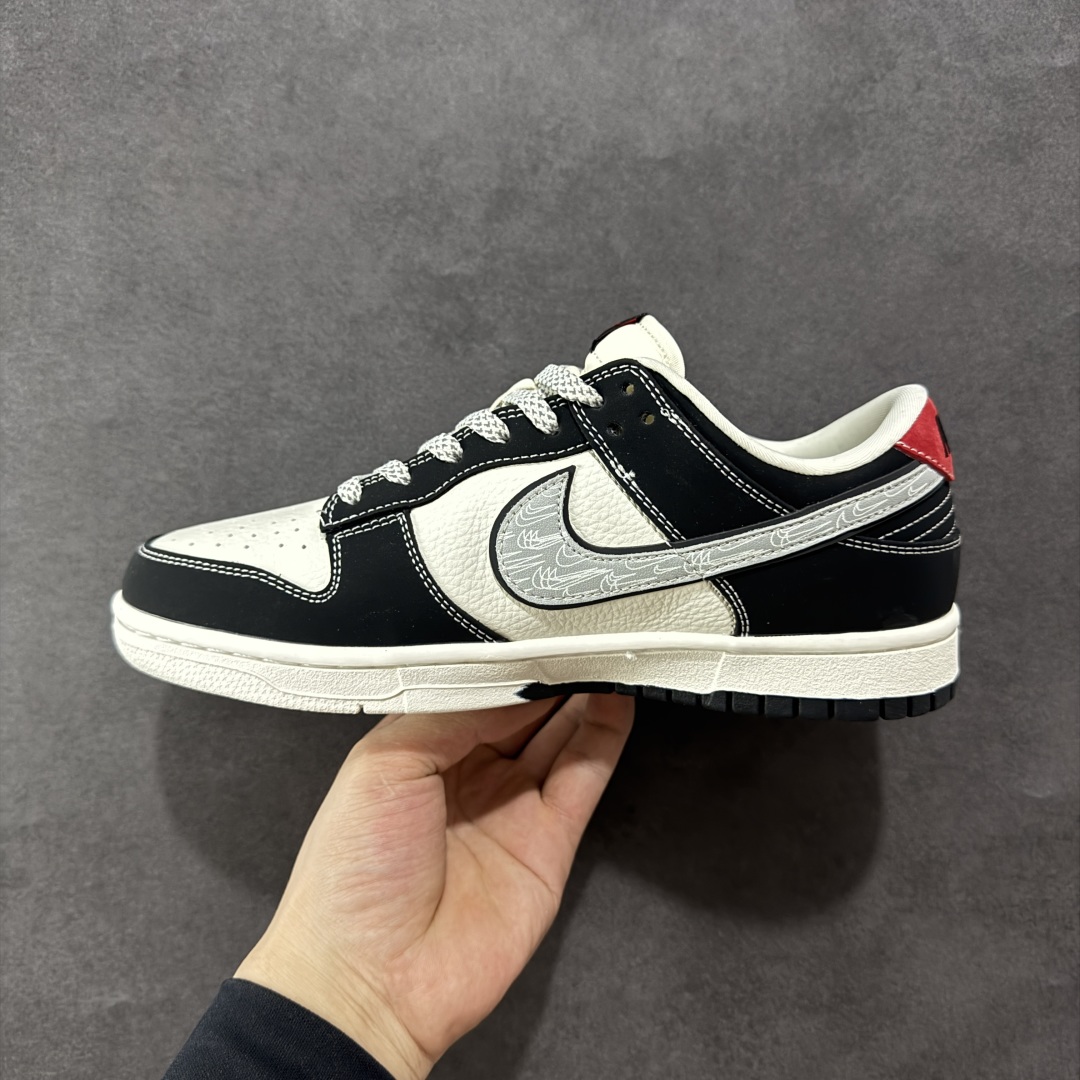 定制版The North FACE x Supreme x Nike Dunk SB Low 北面 x Sup x 耐克 SB 低帮 三方联名 黑白红 CS1688-105