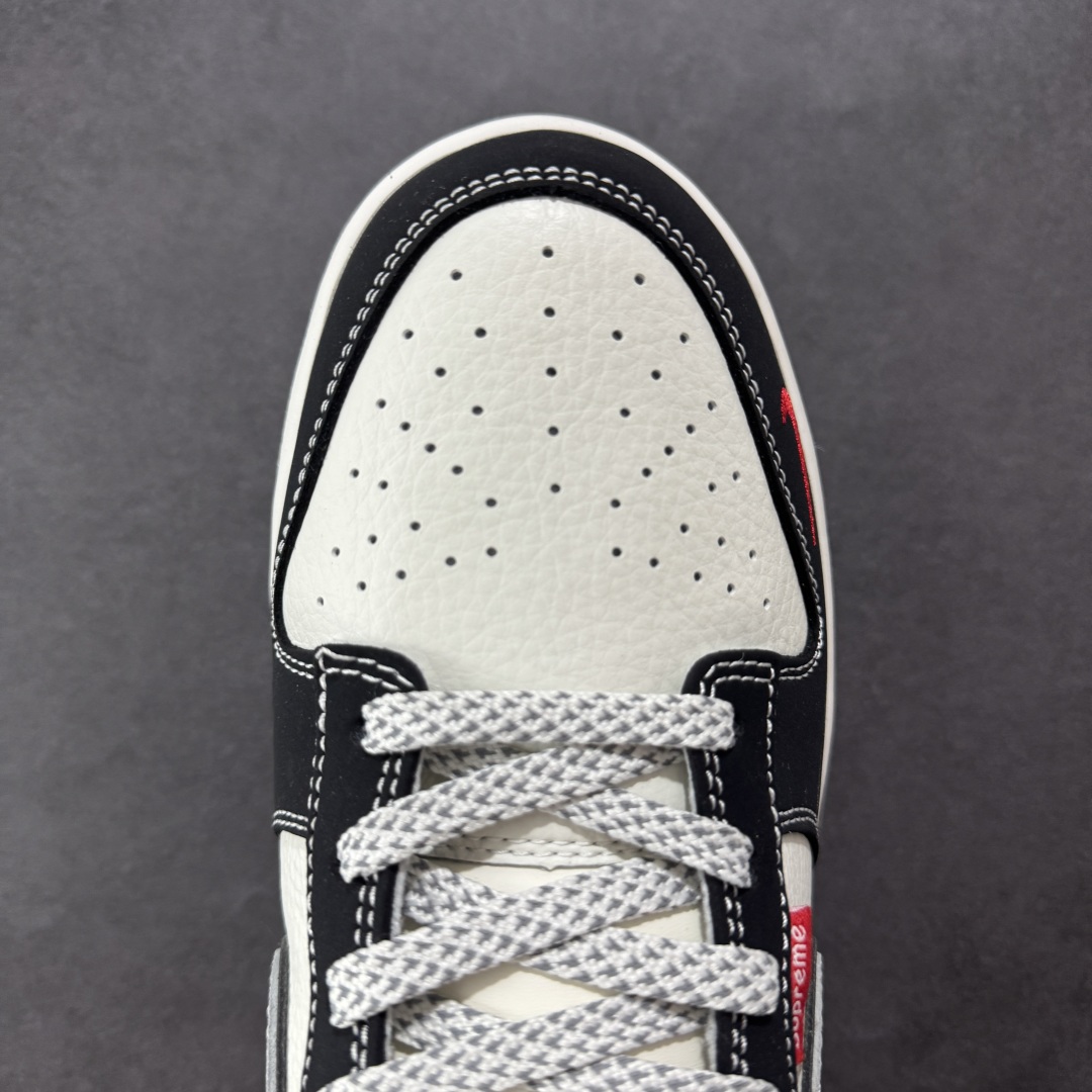 定制版The North FACE x Supreme x Nike Dunk SB Low 北面 x Sup x 耐克 SB 低帮 三方联名 黑白红 CS1688-105